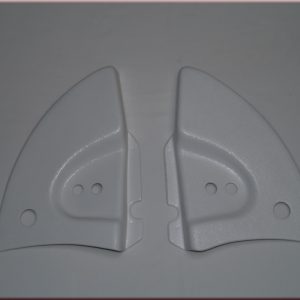 Eckverkleidung C-Säule VW Käfer Scharnierabdeckung 1967-1979 GFK weiss