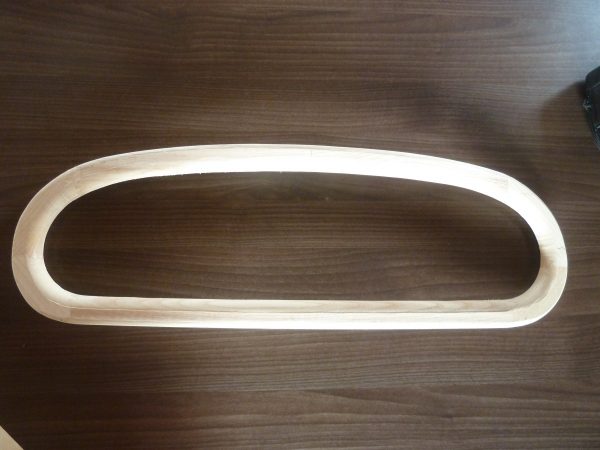 Heckfensterrahmen VW Käfer 1949-1952 Holz-Einsatz